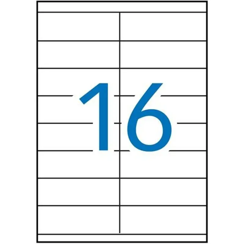 Adhesive labels Apli 1287 100 Sheets 105 x 35...