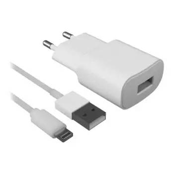 Wall Charger + MFI Certified Lightning Cable Contact...